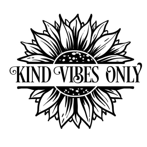Kind Vibes Only Vinyl Decal - Picture 7 of 8